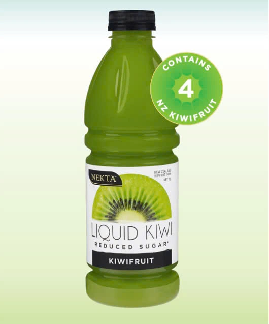 Nước trái cây Kiwi ít đường nhãn hiệu Nekta 1 lít