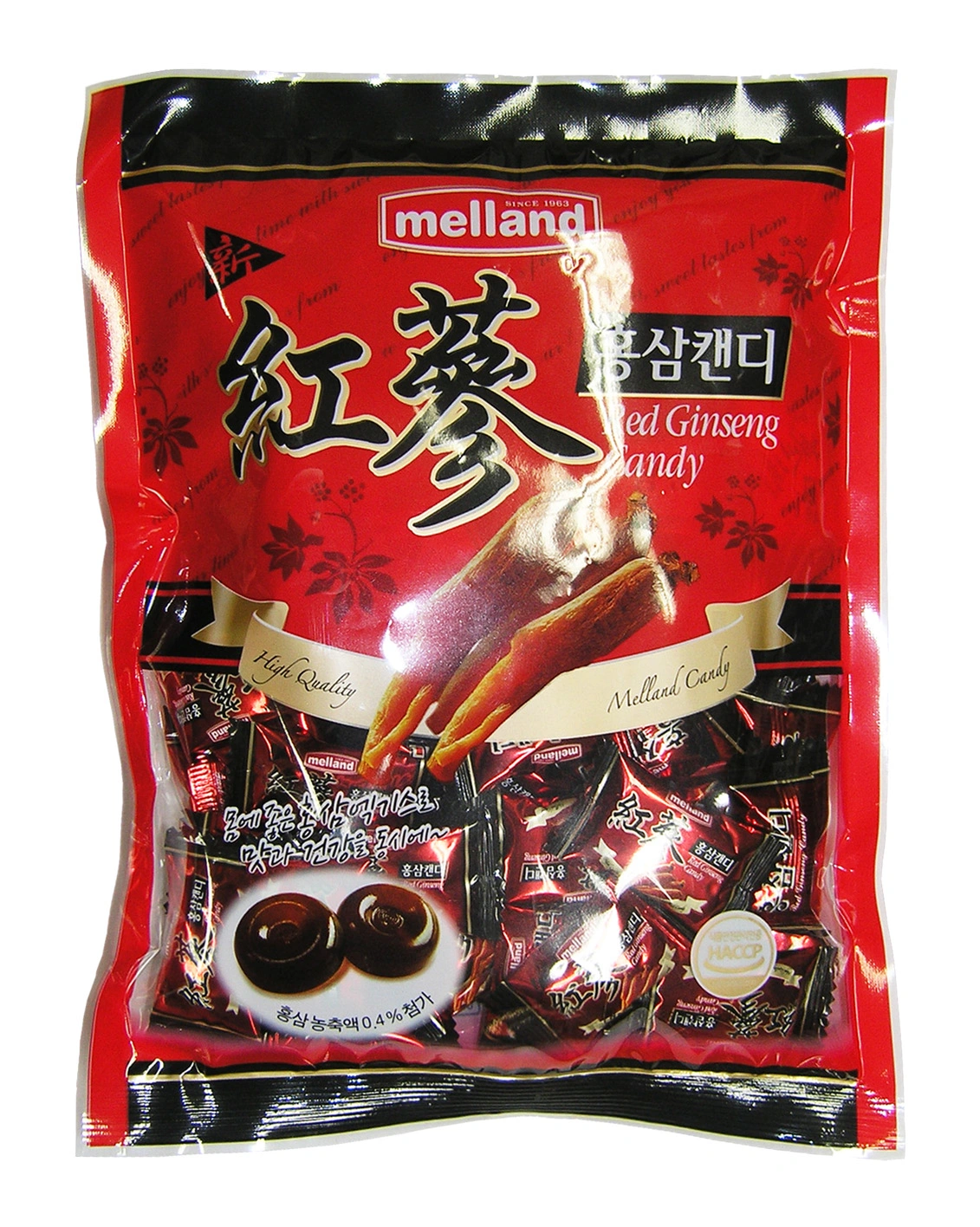 Kẹo hồng sâm Melland 250g
