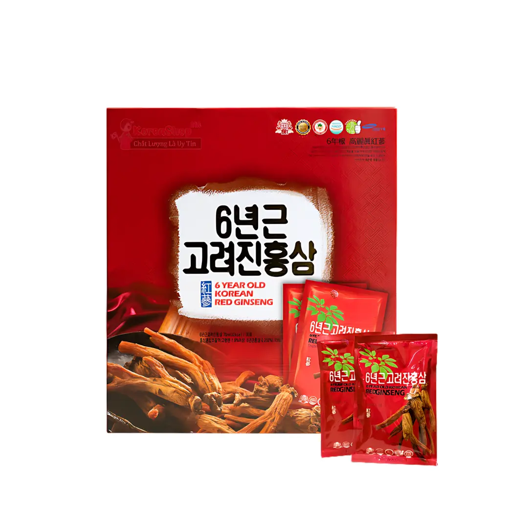 Nước sâm túi 6 năm tuổi