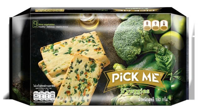Bánh quy Pick Me vị rau củ 180gr